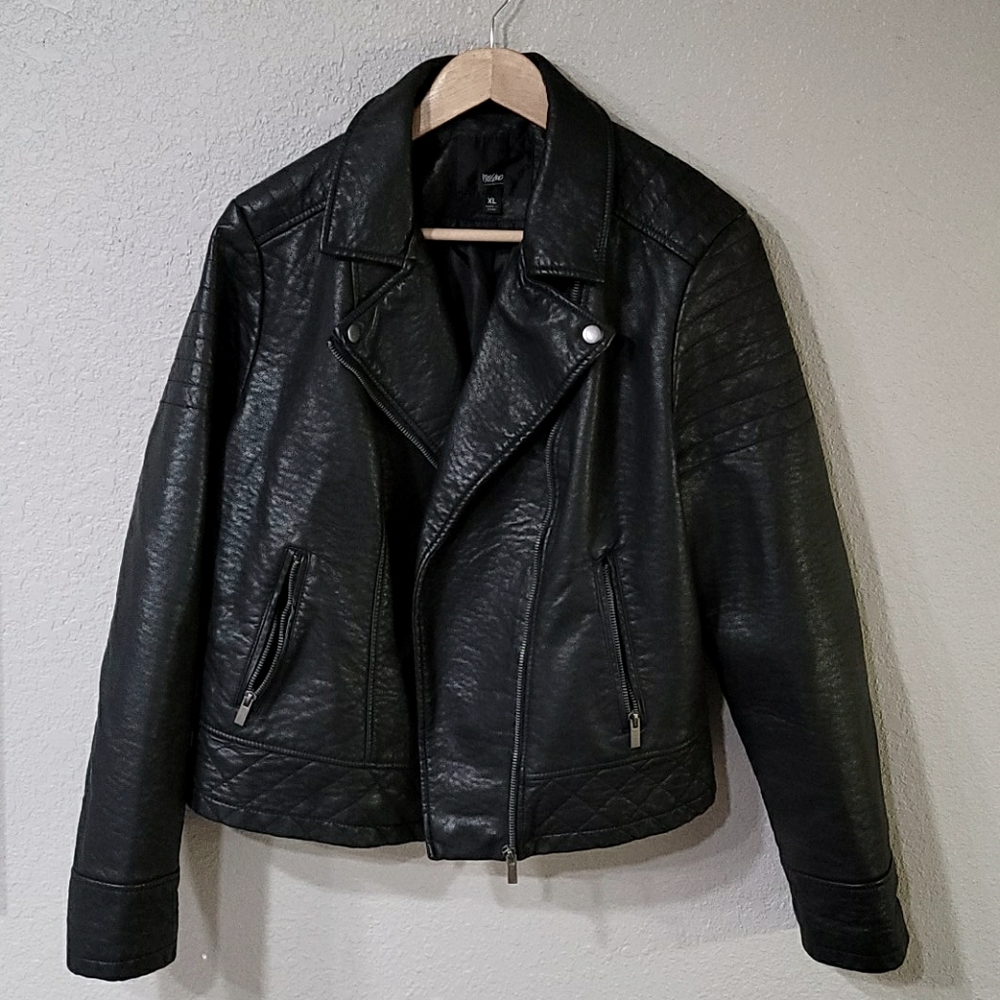 Black Moto Jacket